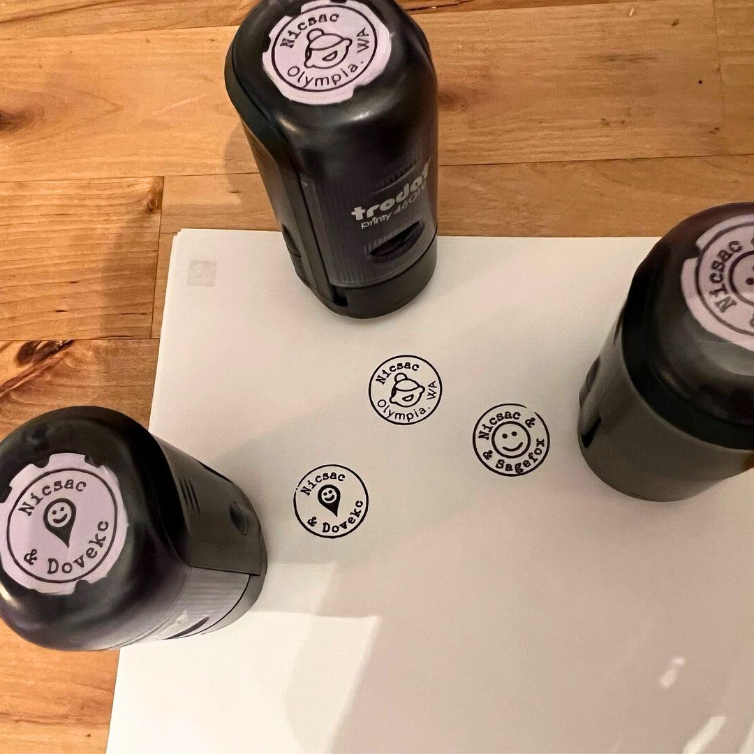If geocaching is your passion, Rileyprint is your stamping destination. Explore, discover, and leave your mark with our amazing stamps! 🗺️✨🖊️ 

📸 : Nikki

#geocaching #geocachingstamp #leaveyourmark #funstampersjourney #geocachingfun