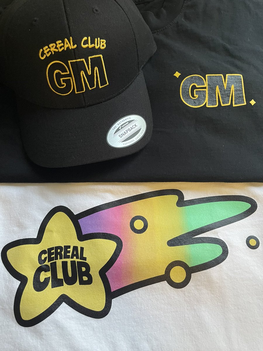 wallsplat1's tweet photo. Good things come to those who wait!
Just got my @cerealclubnft merch capsule and the gear is 🔥!! Getting more hyped for the cereal being shipped soon! #bowlish #allthingscereal #cerealfirst #notmilkfirstever
🙏 @OmerEats @SakoWaves @andytreys_
🥣🥄🥷🏀👩🚀👽💫🌈🔒🔑 https://t.co/MO6wrE9nkp