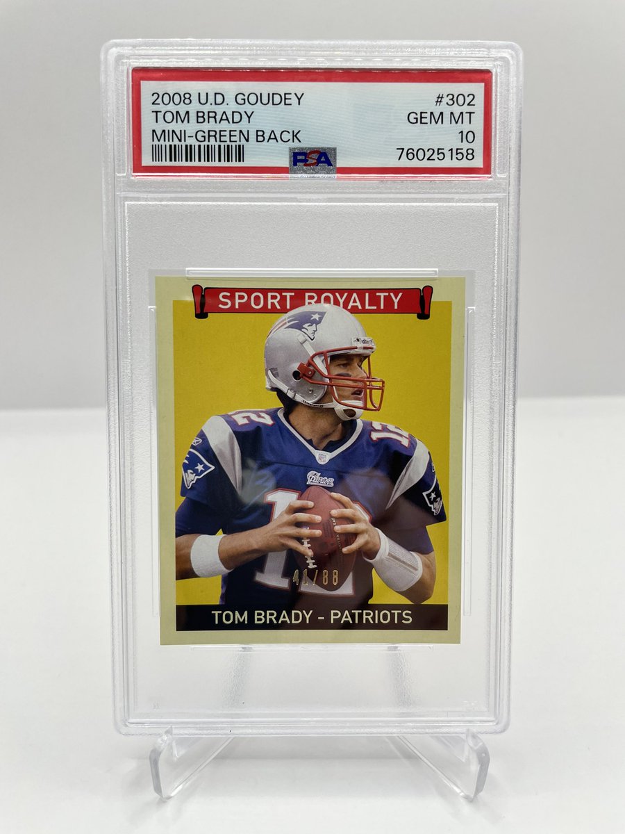 GloriousMattB's tweet image. Freshly squeezed from PSA.. Paolo Gold Money Shimmer /500 PSA 10 and Tom Brady /88 PSA 10 Pop 1 @sports_sell @SportsSell3 @ILOVECOLLECTIN1 @HobbyRetweet_ #tombrady #paolo #lowpop