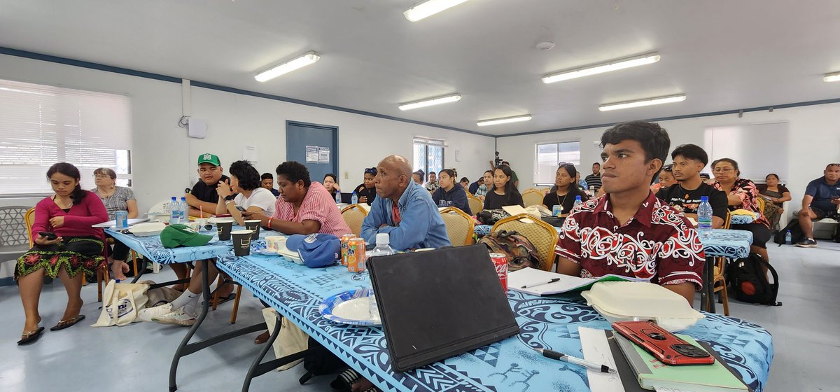 ForumSEC's tweet photo. Walking the talk towards a secure, peaceful #Pacific2050 future through good governance, access to information, and fighting corruption. 
Pacific media urged to raise #Teieniwa #Boe and #Biketawa Declarations with #ForumLeaders. @Pacjn1 https://t.co/kdJ9kmUAAD