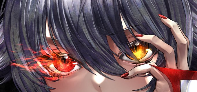「flaming eye」 illustration images(Latest｜RT&Fav:50)