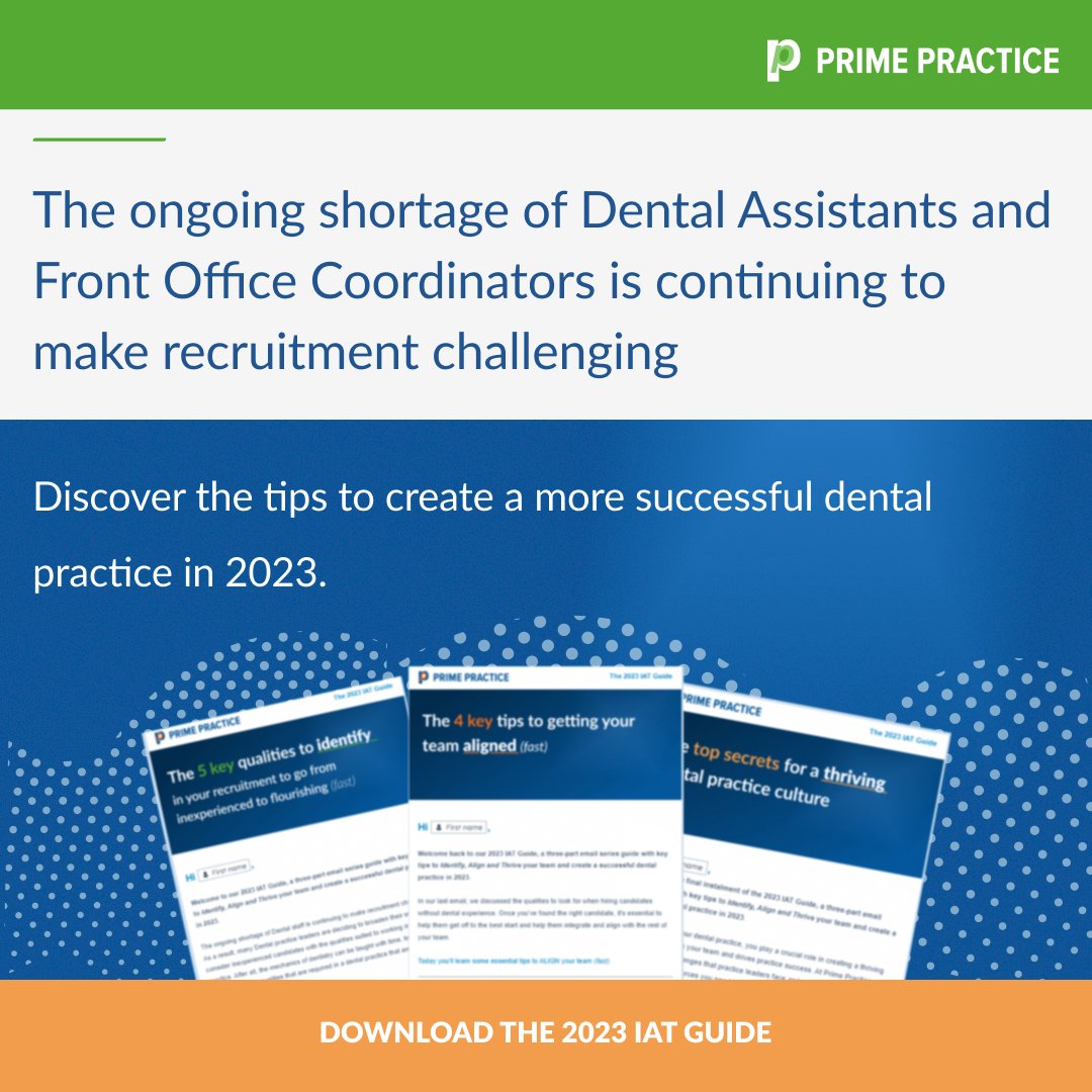 PrimePractice's tweet image. Have you adapted your recruiting strategy? Download our exclusive Prime Practice 2023 IAT Guide.
Learn more bit.ly/3IMKSCq