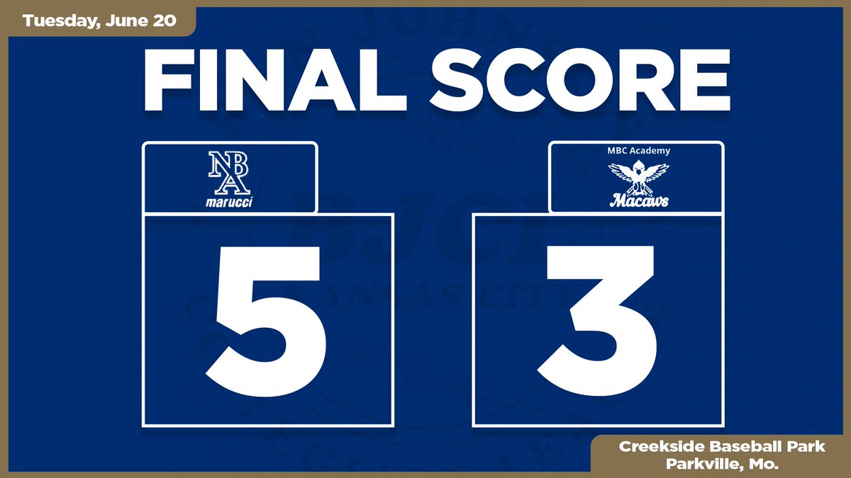 A three-hit game by 3B/OF Leo Tidball (<a href="/BvwBaseball31/">Blue Valley West Baseball</a>) and IF <a href="/BuieAustin/">Austin Buie</a>'s (<a href="/BaseballGehs/">GEHS Baseball</a>/<a href="/Mules_Baseball/">Roll Stable</a>) three RBIs lead <a href="/naturalbaseball/">Natural Baseball Academy</a> to victory.

Recap: gc.com/game-6473ff34a…