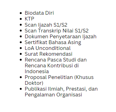 myskill_id's tweet image. Ini dokumen-dokumen yang diperluin kalau kamu berniat buat daftar LPDP
