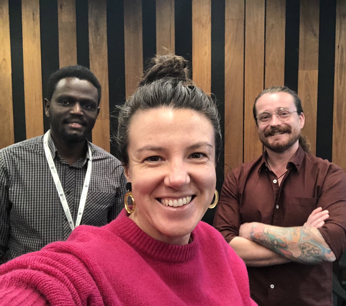 <a href="/Shady_Mulinge/">SM</a>, Reubs and I are super excited &amp; grateful to receive a <a href="/MolHorizons/">Molecular Horizons @ UOW</a> near miss grant (our first ever grant!!) to investigate the impact of cell death on signaling. First group meeting done and dusted! <a href="/UOW/">UOW</a>