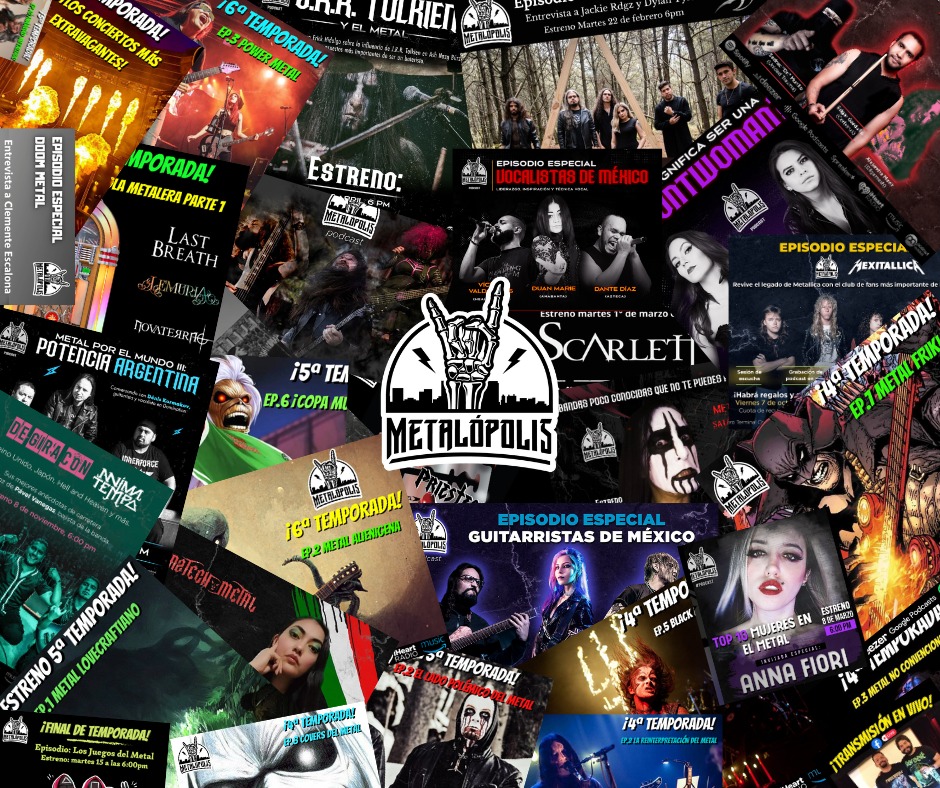 MetalopolisMX's tweet photo. 🚨¡ESTAMOS DE REGRESO!🚨

El próximo 27 jun a las 6 pm se estrena la séptima temporada de #Metalópolis, tu podcast de confianza para conocer todo lo relacionado al mundo del heavy metal.

Mientras, escucha 60+ episodios en +11 plataformas:
https://t.co/dyqEsqJZka https://t.co/YUK2pLjSBW