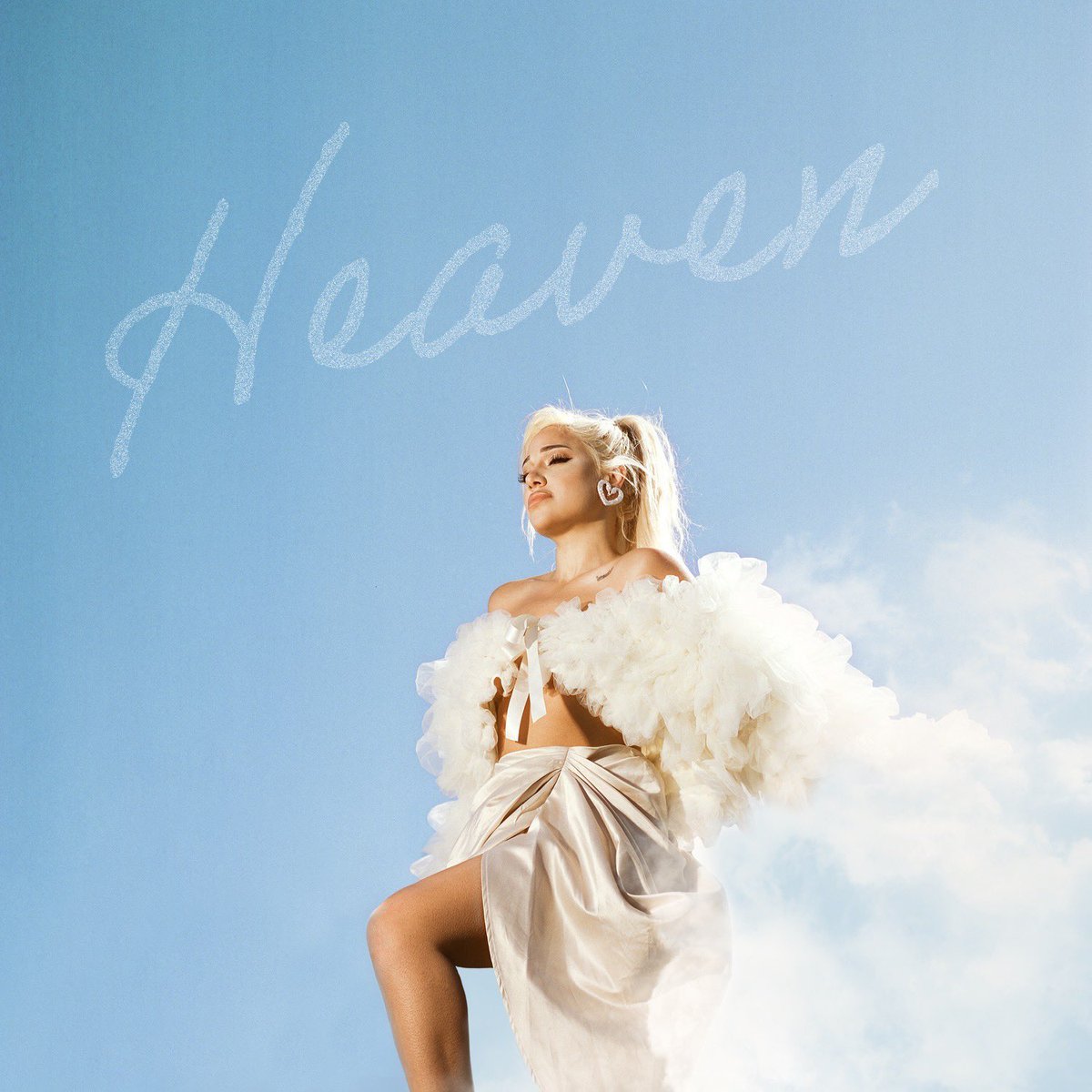 fancymusicbygd's tweet photo. Official cover art for “Heaven” by Gabi DeMartino

june 30th! 👼🏼 https://t.co/BUYP06ghMz
