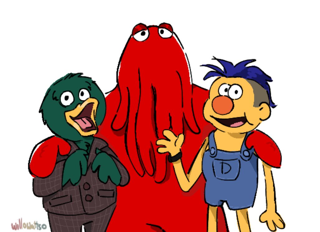 I think about the three of them a lot. #dhmis #DontHugMeImScared