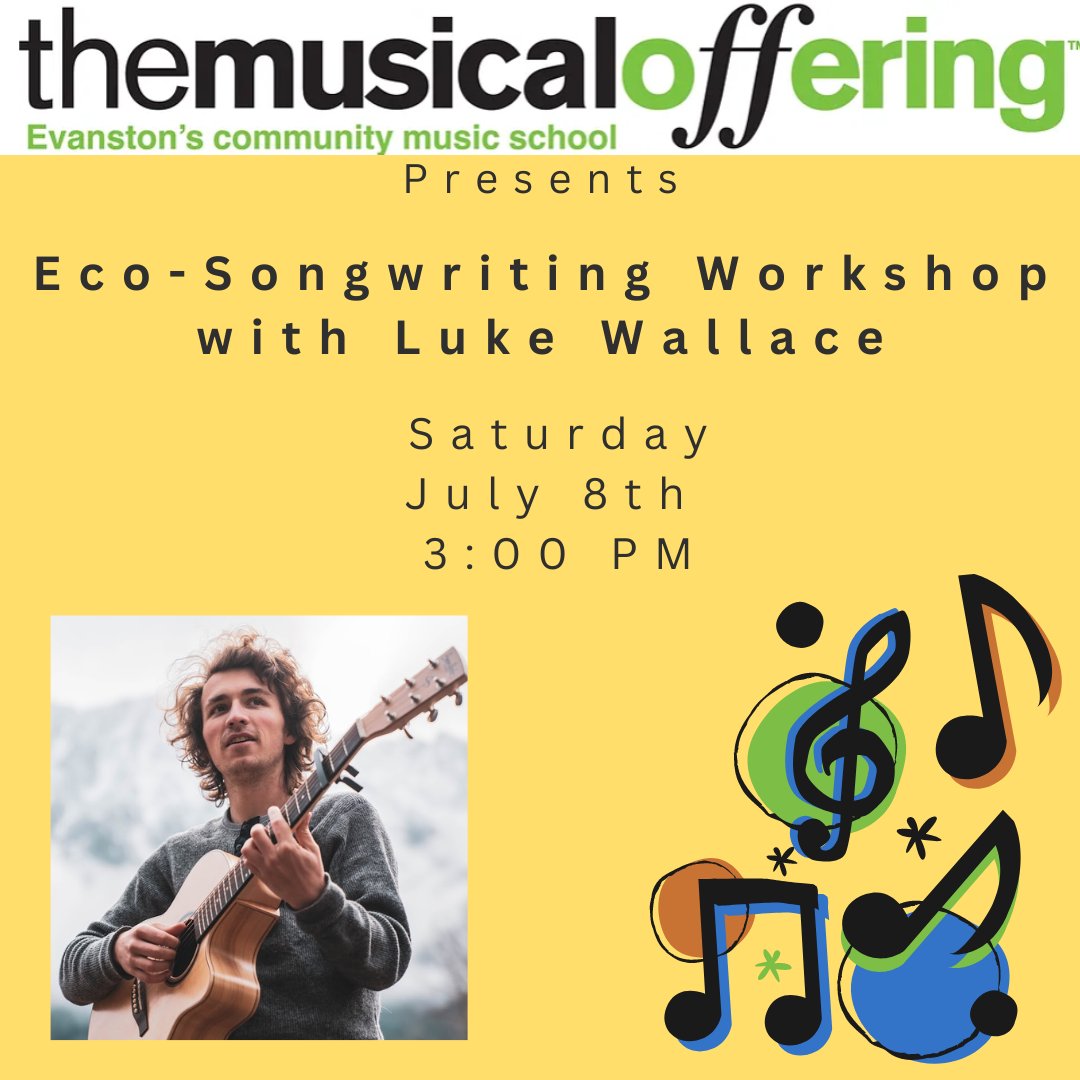 "a musical home for beginners to bloom and for more experienced musicians to explore their craft" <a href="/TheMOEvanston/">The Musical Offering</a> has something for everyone. Please join us for this free family friendly event.
Registration and more information is available at our website: ecovoiceproject.org/ecovoicefestiv…