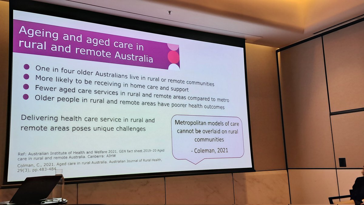 #RuralHealthSymp2023

#SHPARuralRemote #SHPAGeri #SHPAResearch
Workshopping... to elevate rural voices in aged care research &amp; innovation. 

"Only 4% of aged care research conducted in rural"