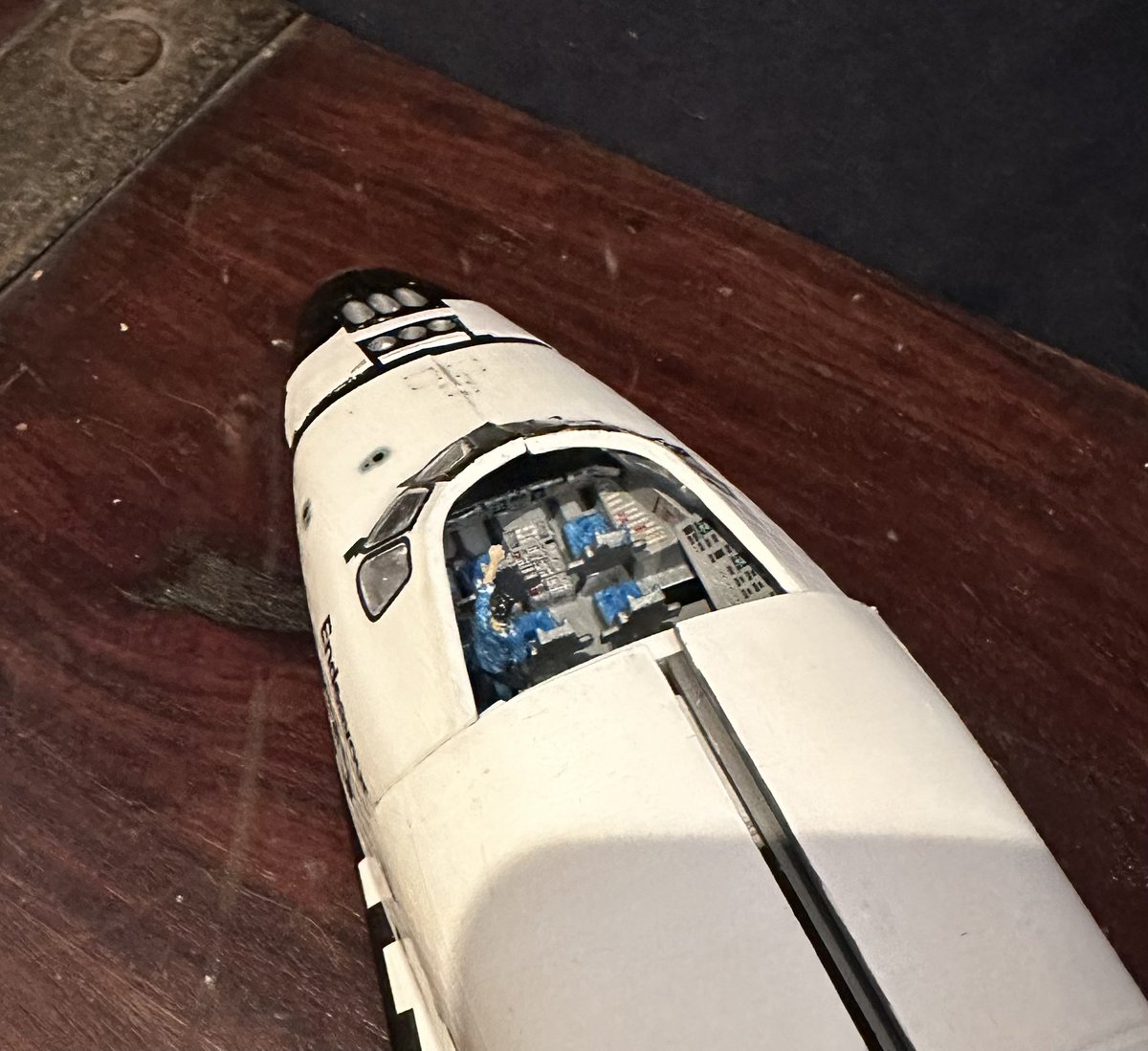 Another addition to the Shuttle collection. I’ve never made a 1:72 shuttle. It’s quite pretty. This is Endeavour.