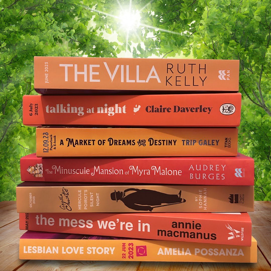 Paradi5eLibrary's tweet photo. Summery stack โ๏ธ
Iโve read two of these and am currently reading two others ๐งก
Any take your fancy? ๐
#BookStack #BookTweet #BookTwitter #summerstack #BookTwt https://t.co/jDpwxvFRXv