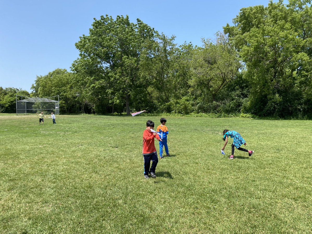 Paper airplane afternoon!