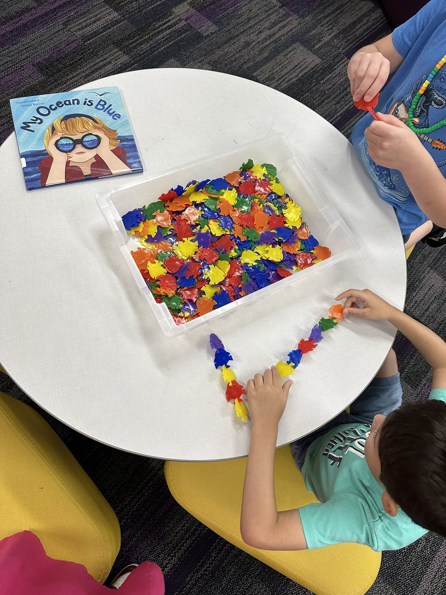 We had such a great time at summer library hour last week reading and learning about the ocean! Please join us tomorrow from 1:30-2:30 to check out books, hear a story, and create! @McKamyElem #mckamyreads #cfblibraries