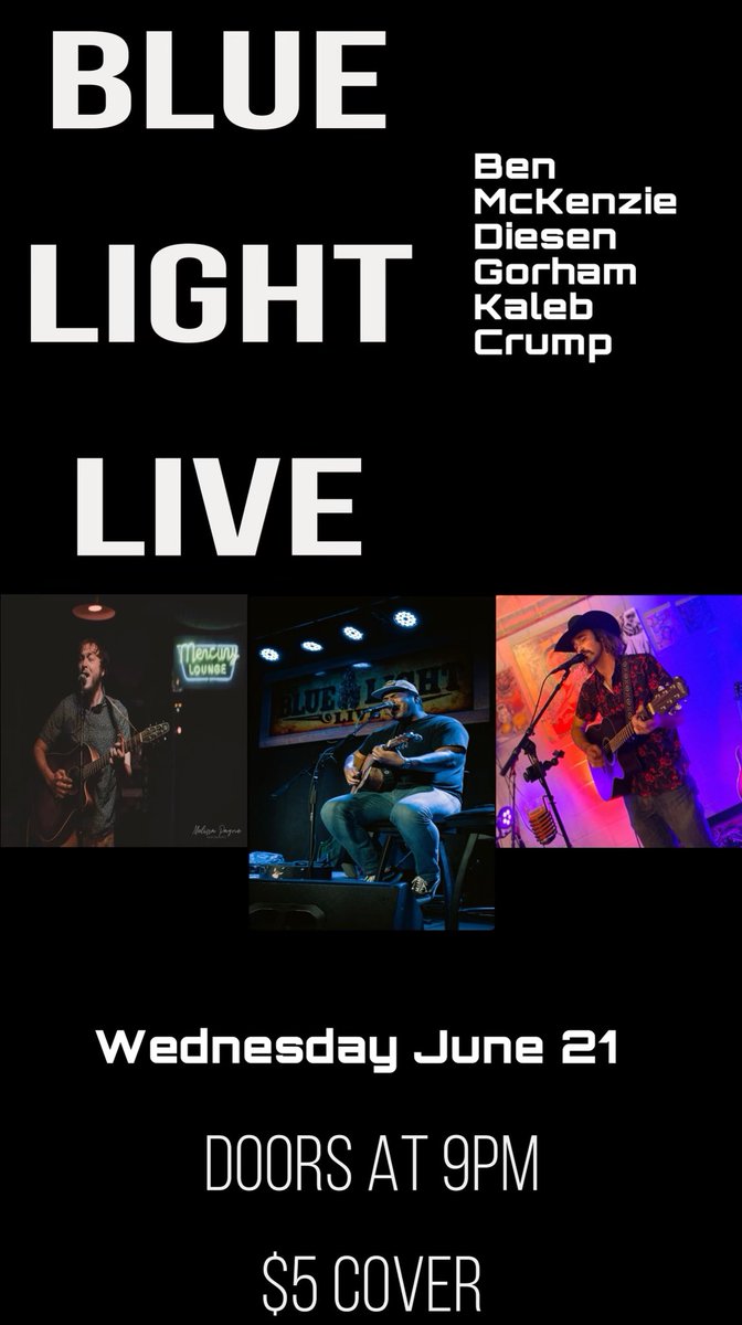 KalebDCOfficial's tweet photo. At the @BluelightLive tomorrow with @DiesenGorham and Ben McKenzie. Burns will most definitely be tossed. 

Doors at 9 https://t.co/gXisy386MK