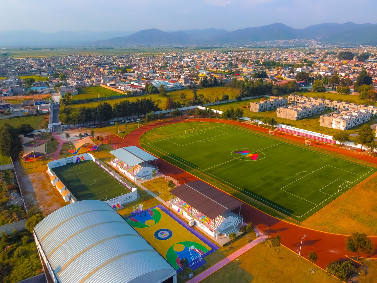 A través del programa #ViveTuComunidad hemos construido y recuperado 93 espacios deportivos en nuestro estado.