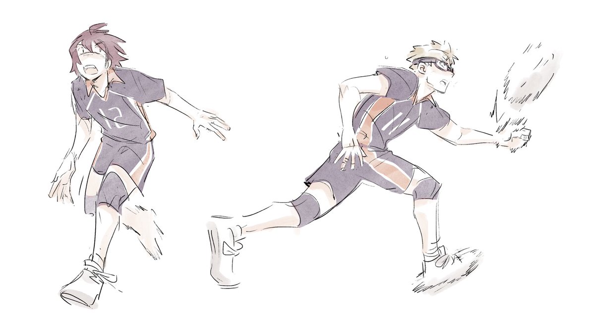 evriikas's tweet photo. Life Drawing Theme: Volleyball 🏐 (but make it Haikyuu!!) https://t.co/GCtSmFWhMG