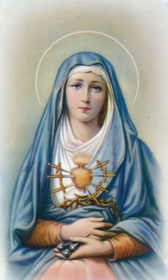 Let us bind ourselves tightly to the Sorrowful Heart of our heavenly Mother and reflect on its boundless grief of how precious is our soul.
-Padre Pio #OurLadyofSorrows