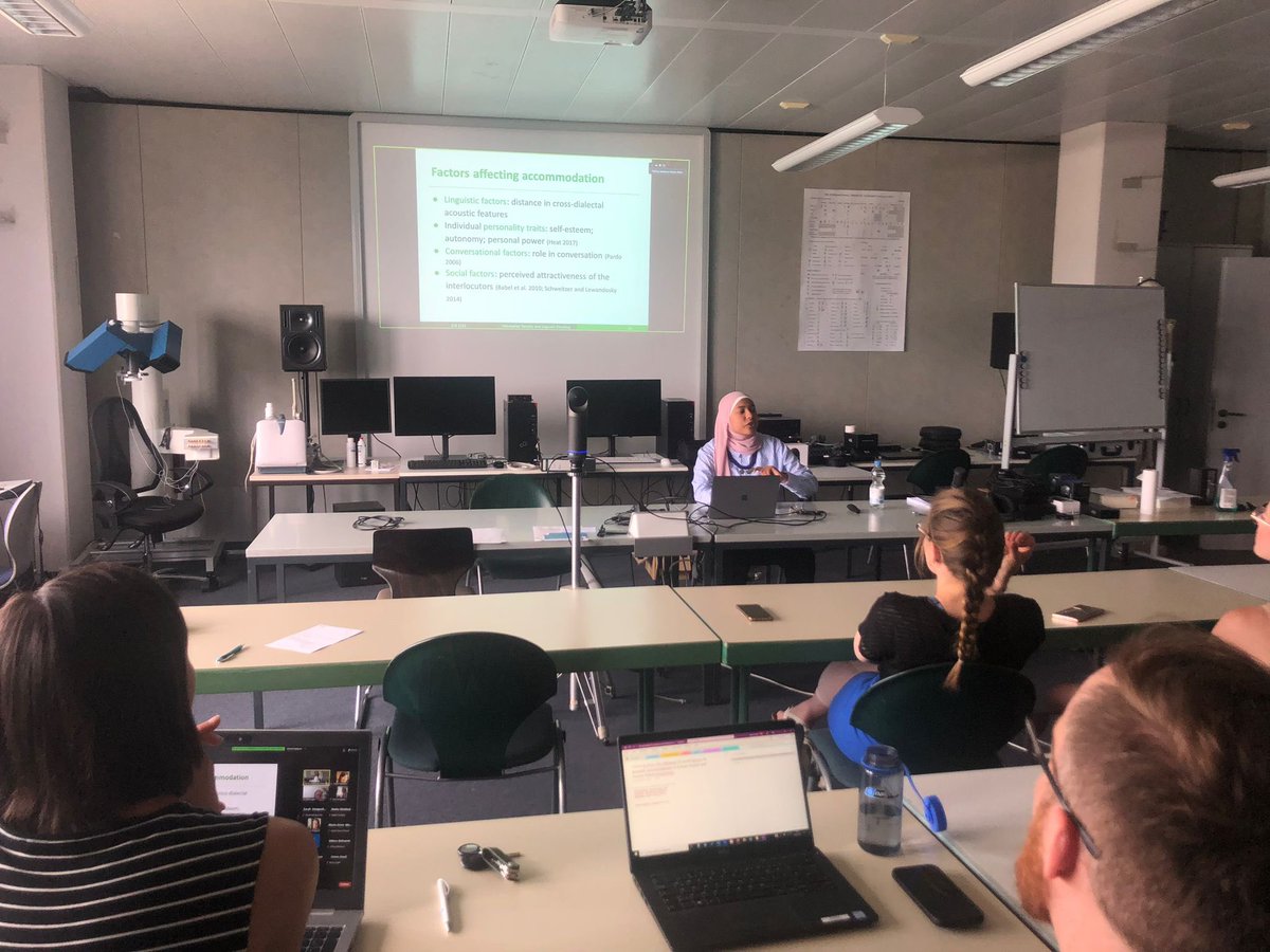 Omnia Ibrahim (@omniaabdo_ph) on Twitter photo We had a really lively discussion today on phonetic accommodation and frequency code hypothesis #phoneticslab at Trier university
Thanks <a href="/zahner_ritter/">Katharina Zahner-Ritter</a> We had a really lively discussion today on phonetic accommodation and frequency code hypothesis #phoneticslab at Trier university
Thanks <a href="/zahner_ritter/">Katharina Zahner-Ritter</a>