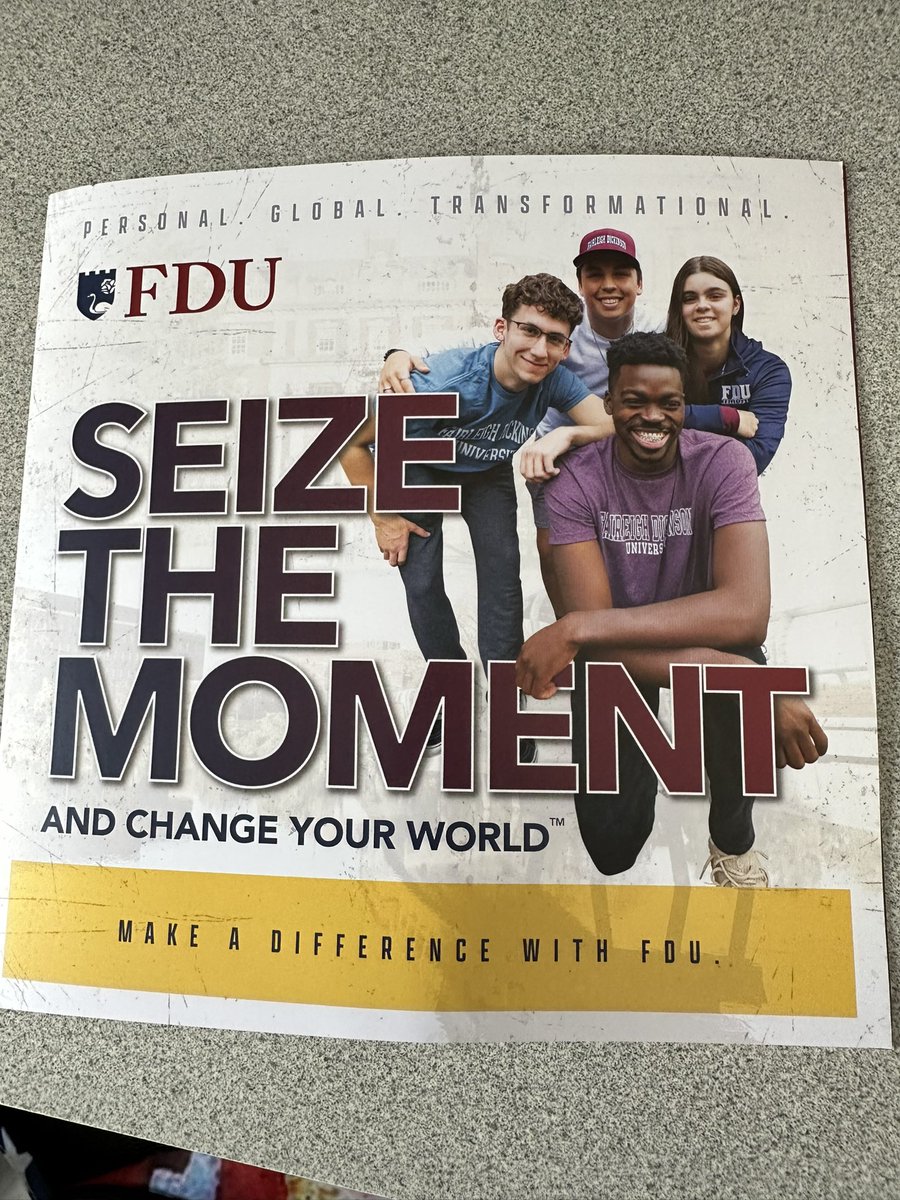 Michael Avaltroni, FDU President tweet media