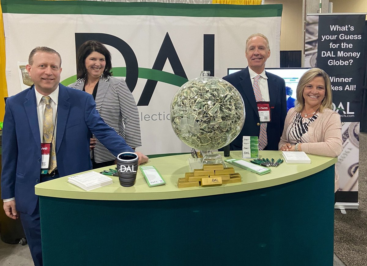 dalcollects's tweet photo. Thanks everyone for stopping by our booth. DAL had a great time exhibiting at NACM Credit Congress in Grapevine, TX!

#nacmcc23 #nacm #creditmanagement #creditcongress2023 #texas https://t.co/G4HEj7eN8N