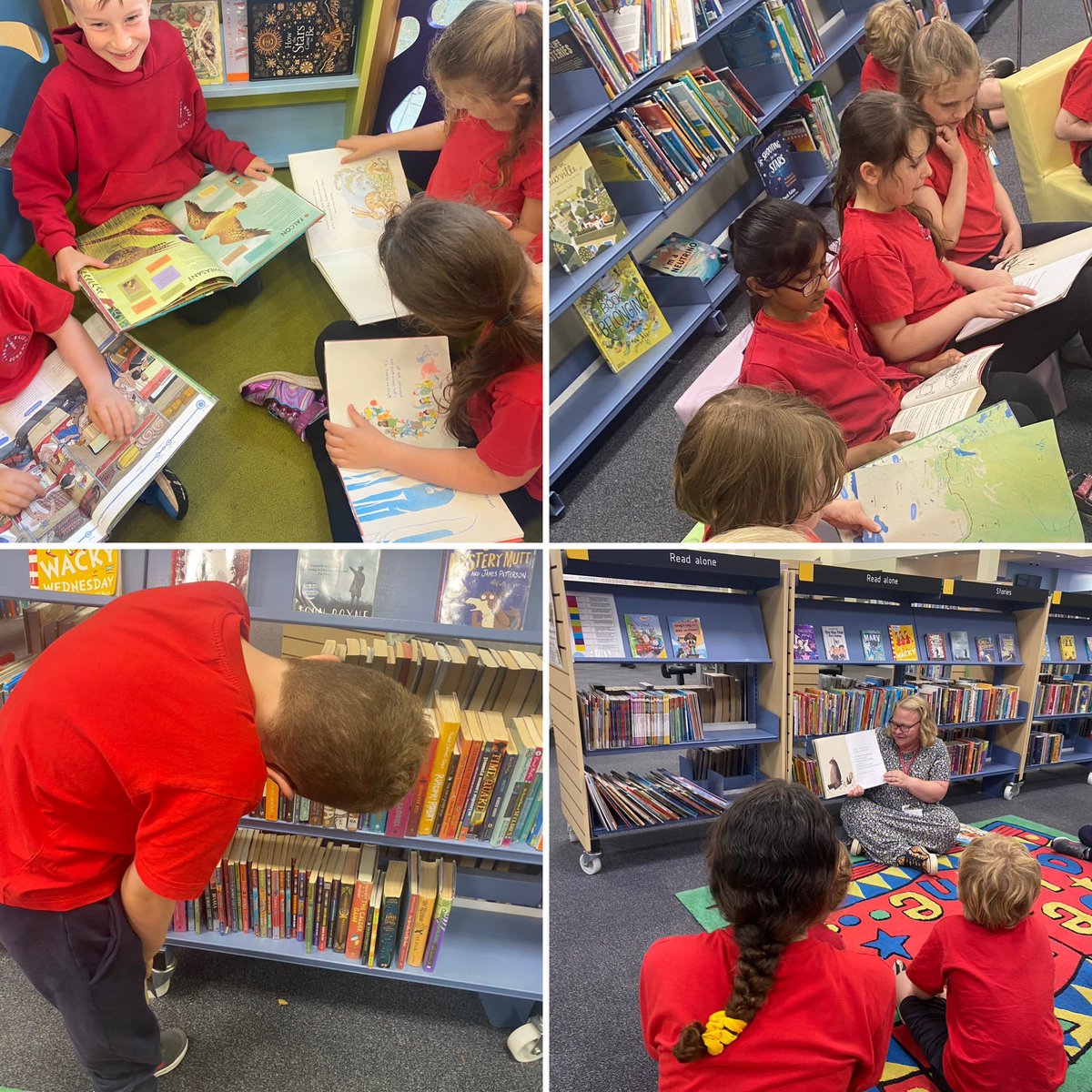 ArchibaldFirst's tweet photo. Year 3 enjoyed our trip to the library! We took out some books and the whole school enjoyed their assembly on the summer reading challenge! Sign up now Archibald! #afsreading #gosforthlibrary https://t.co/tr1kzH8Aqn