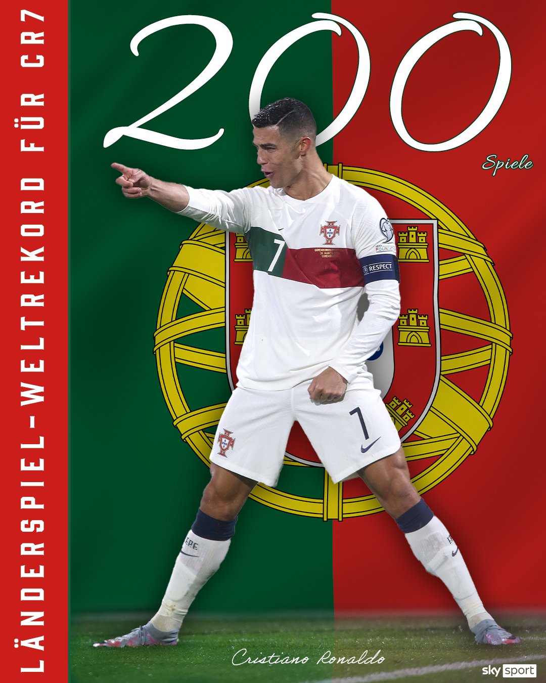 Cristiano ronaldo 200 clearance
