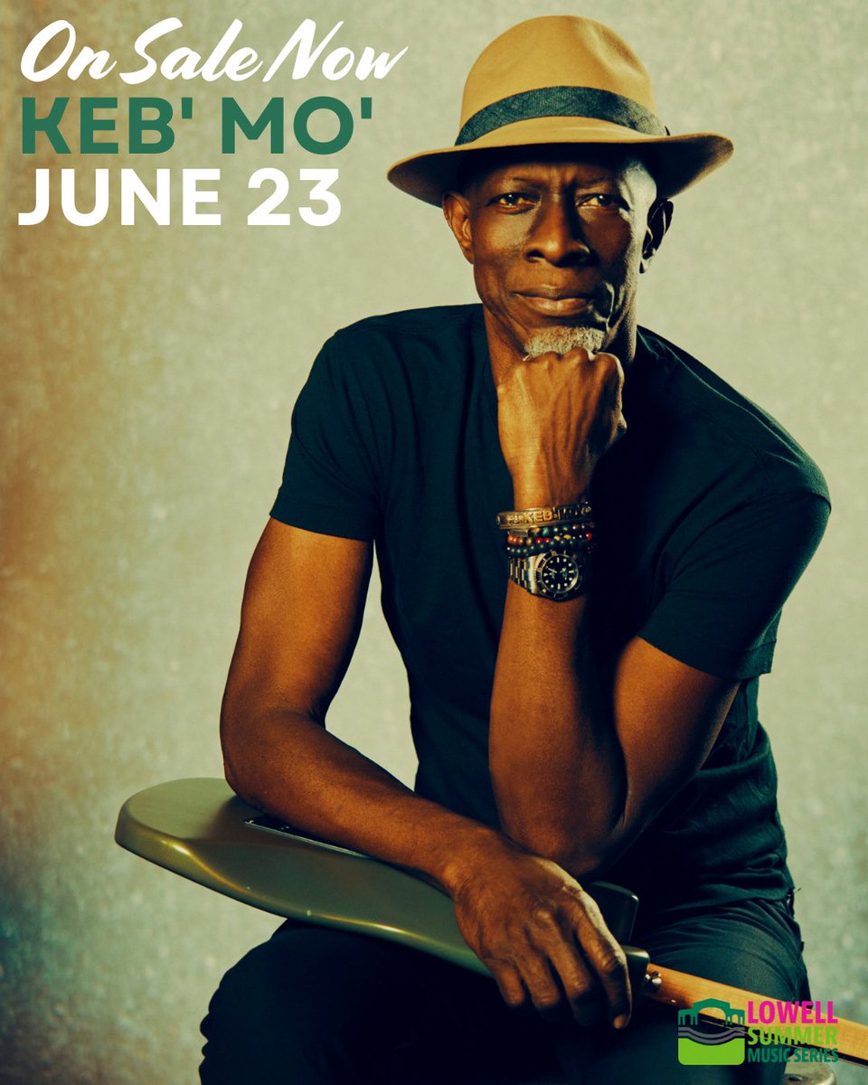 Next up at Boarding House Park and @LowellMusic: @kebmomusic, Friday June 23 at 7:30pm