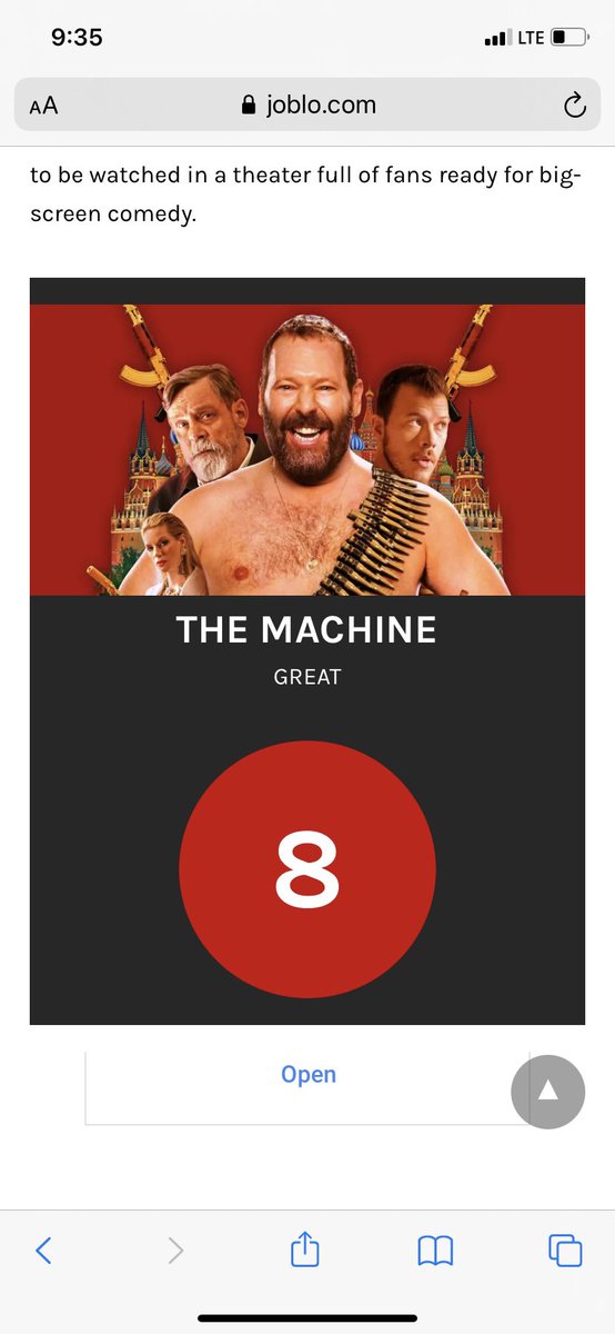 Hi all!

Today “The Machine” is available to download at all the usual places. 

Thank you in advance for buying renting watching!

Love,
Kevin

#TheMACHINEmovie