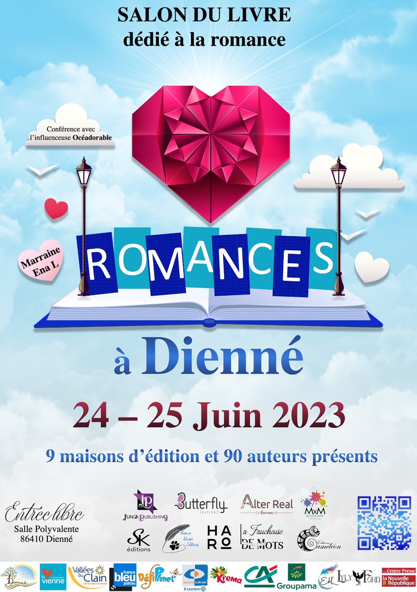 Vivement ce WE pour cette deuxième édition où j'aurai tous mes bébés ! 🥰🥰 #romance #salonromance #salondulivre #romanceadienne