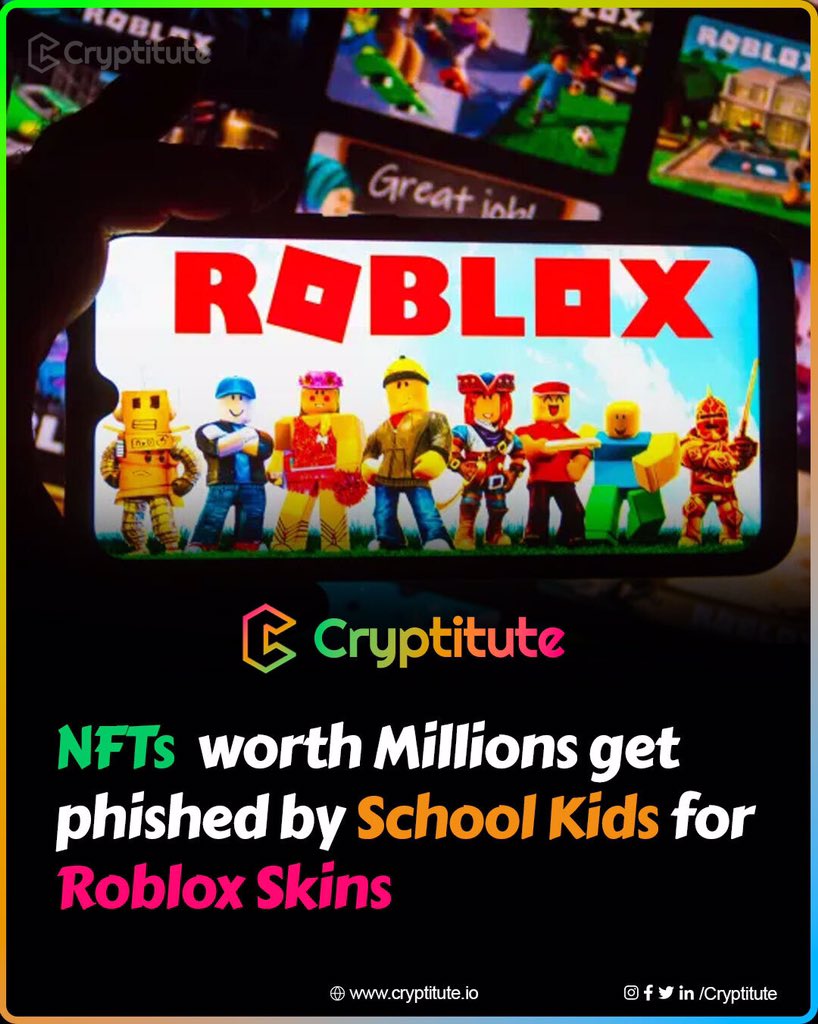 cryptitute's tweet photo. NFT World reportedly under attack by School Kids. 

https://t.co/13Efhsczdu

#bitcoin #NFT #ethereum #BTC #traderverse #cryptocurrency #ethereum #blockchain #eth #currency #trading #price #exchange #ltc #ripple #altcoin #web3 https://t.co/6ye6nT9RwU