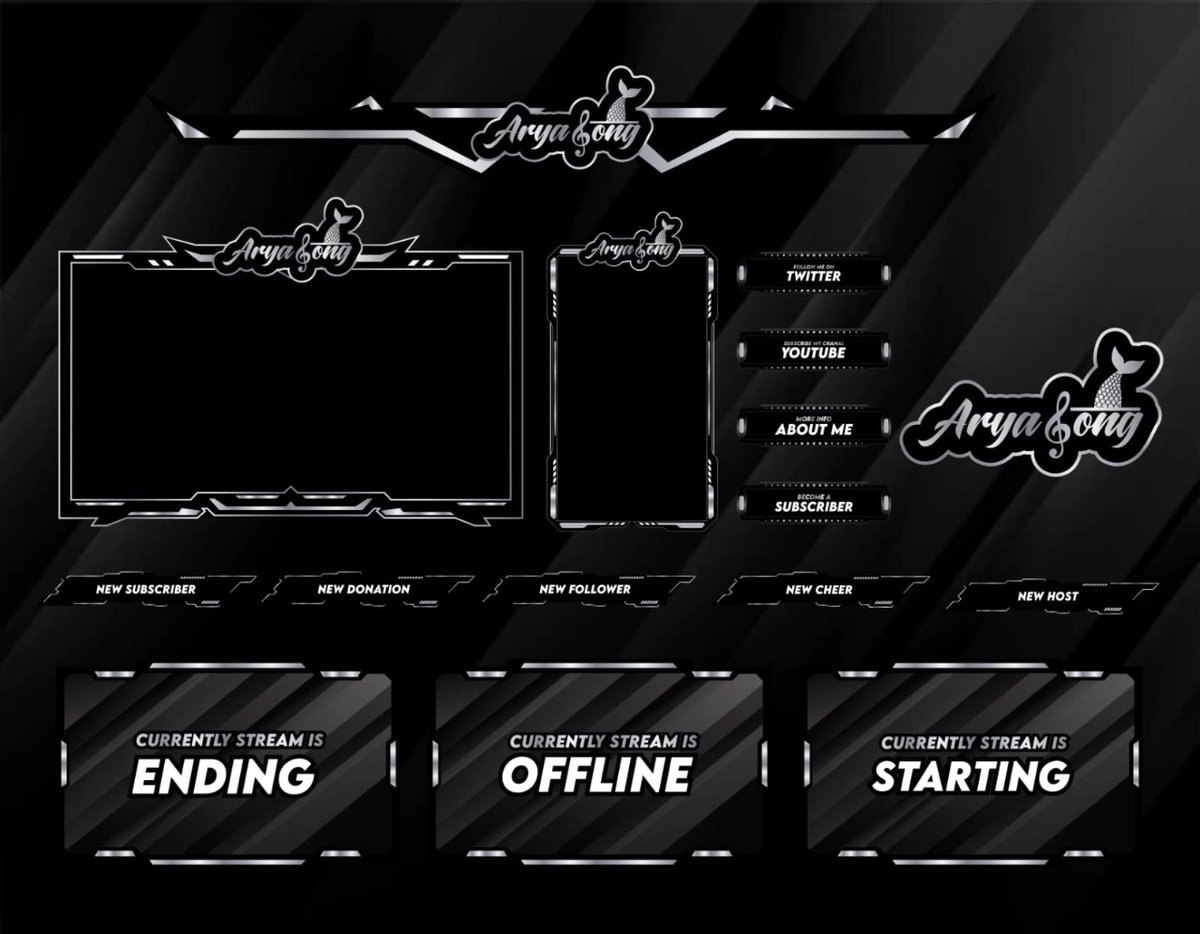 delilahgray89's tweet photo. Commission Open 🔓
For customize artwork DM now!
#overlays #logos #banners #twitch 
#twitchstreamer #vectorart  #cartoon  #character #designinspiration #characterdesign #drawing https://t.co/YH4mMvwv1a