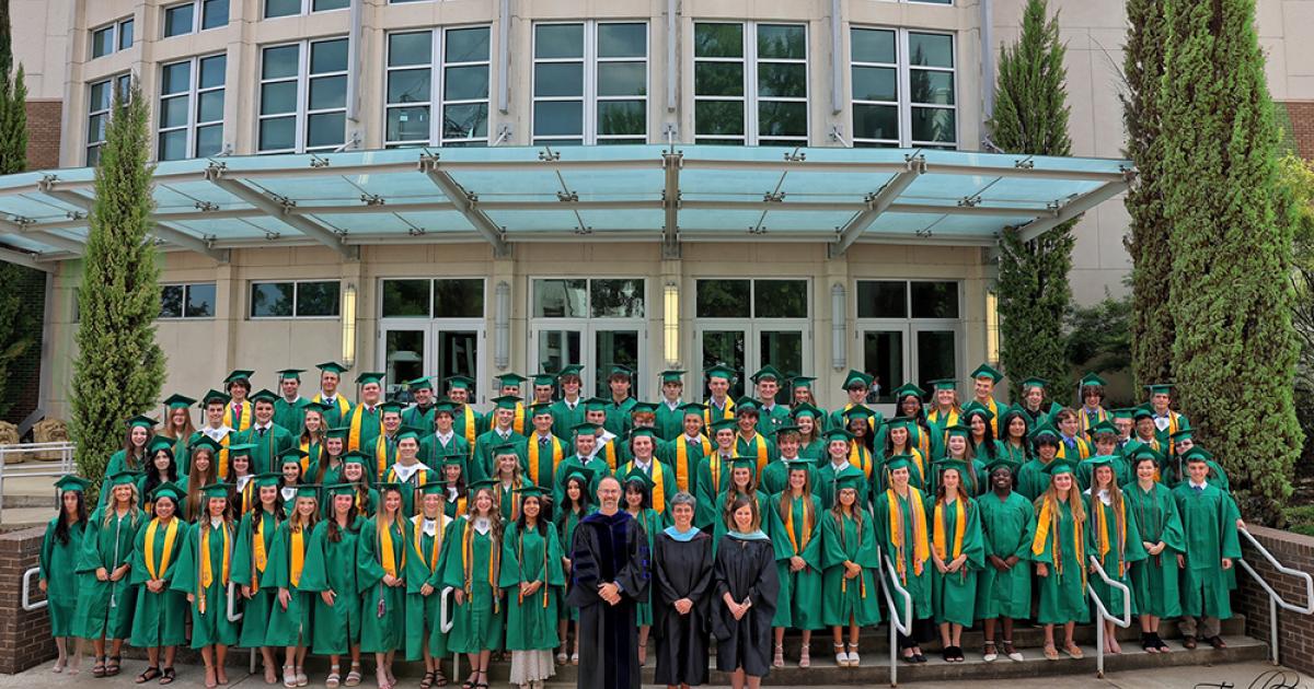 The JPII Class of 2023 earned $12,716,416 in scholarships and grants with 100% college acceptance. They provided 8,920 service hours to the Huntsville community. Read more: ow.ly/prBU50OPl6C
