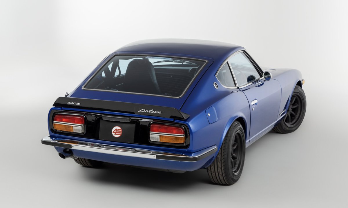 PistonHeads's tweet photo. For sale: Datsun 240Z. Restored by Nissan to factory spec with original parts, albeit spiced up triple Weber carbs. Expect it to sound just as good as it looks.

https://t.co/W10wUi0Lev https://t.co/Llf73KlDXQ