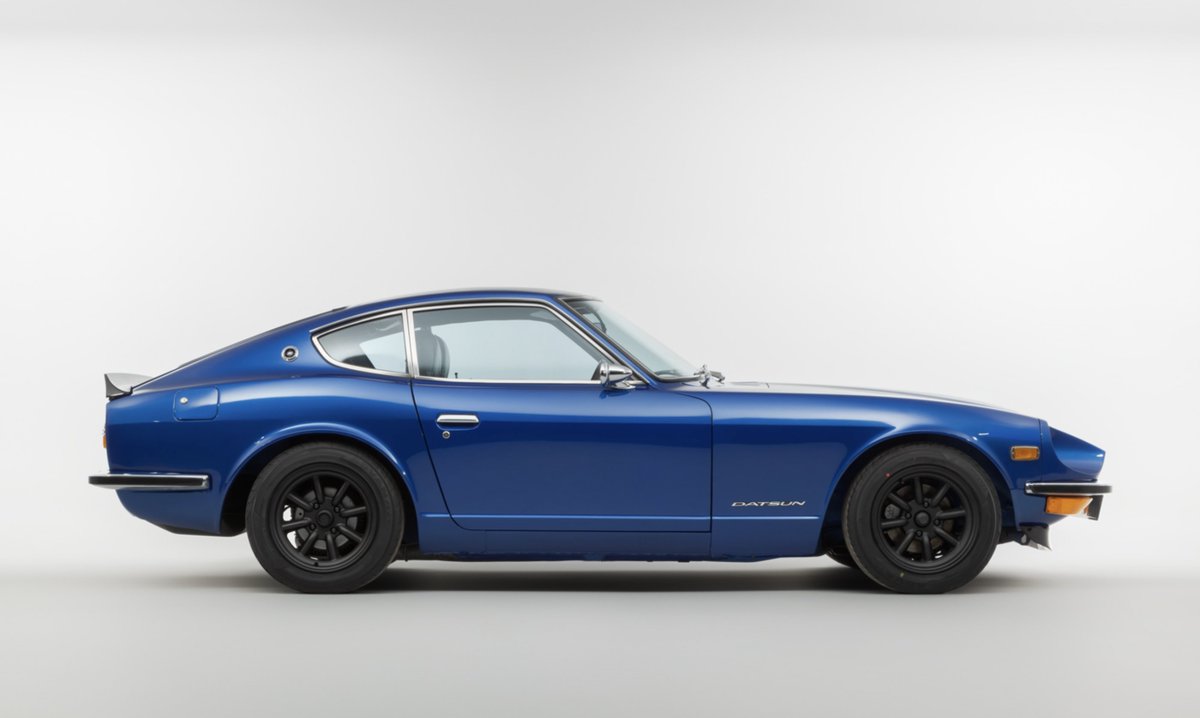 PistonHeads's tweet photo. For sale: Datsun 240Z. Restored by Nissan to factory spec with original parts, albeit spiced up triple Weber carbs. Expect it to sound just as good as it looks.

https://t.co/W10wUi0Lev https://t.co/Llf73KlDXQ