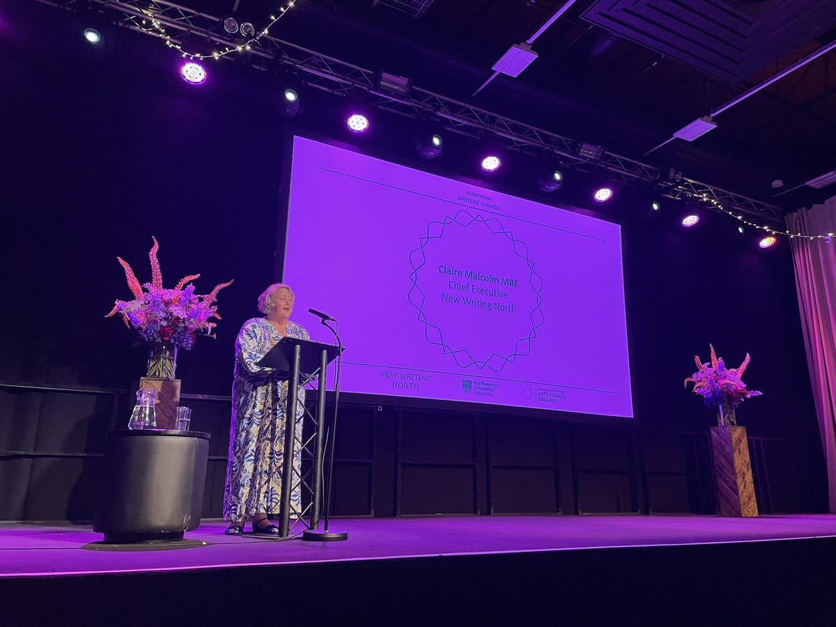 Jenny Hartley (@jennyshartley) on Twitter photo Gorgeous evening celebrating incredible new writing talent #NorthernWritersAwards <a href="/NorthumbriaUni/">Northumbria Uni</a>
Congrats to all the winners and to <a href="/nwnclaire/">Claire Malcolm</a> <a href="/ProfKatyShaw/">Professor Katy Shaw</a> and the teams 🎉📚 <a href="/NewWritingNorth/">New Writing North</a> Gorgeous evening celebrating incredible new writing talent #NorthernWritersAwards <a href="/NorthumbriaUni/">Northumbria Uni</a>
Congrats to all the winners and to <a href="/nwnclaire/">Claire Malcolm</a> <a href="/ProfKatyShaw/">Professor Katy Shaw</a> and the teams 🎉📚 <a href="/NewWritingNorth/">New Writing North</a>
