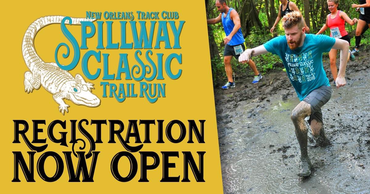 runNOTC's tweet image. Come conquer The Gauntlet at the 36th Annual Spillway Classic Trail Run on Sunday, July 16! This is an off-road 3-Mile event with a course that evolves with the ecosystem and natural trails through the Bonnet Carre Spillway. Registration is OPEN! runsignup.com/Race/Info/LA/N… #runNOLA