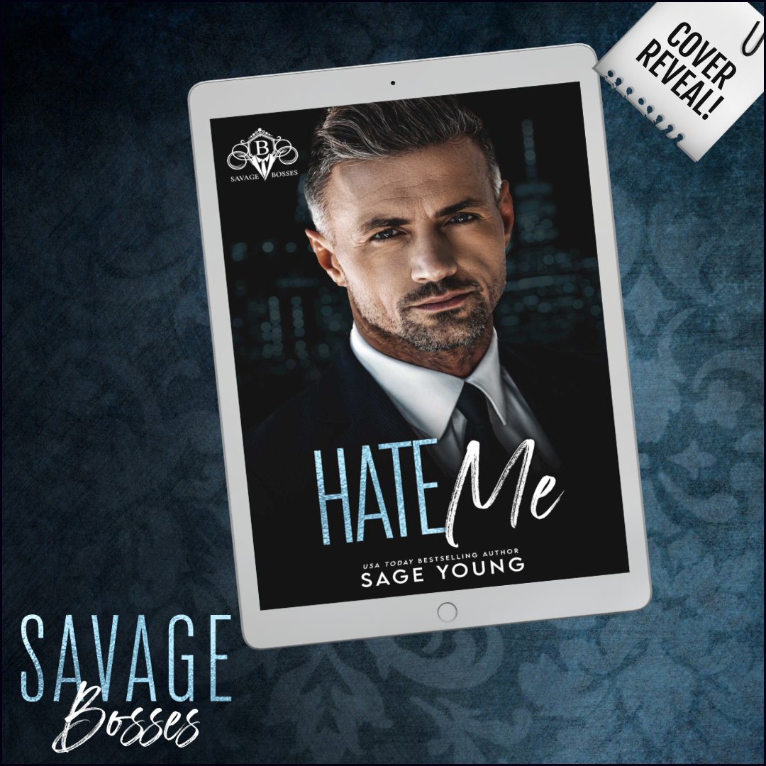 💙Cover Reveal!💙 Hatred has paralyzed his life and darkened his heart. Nothing will change that… until she walks in. HATE ME is part of the #SavageBosses box set. Preorder this limited-edition collection for only 99cts. books2read.com/savagebosses #OfficeRomance #IRromance