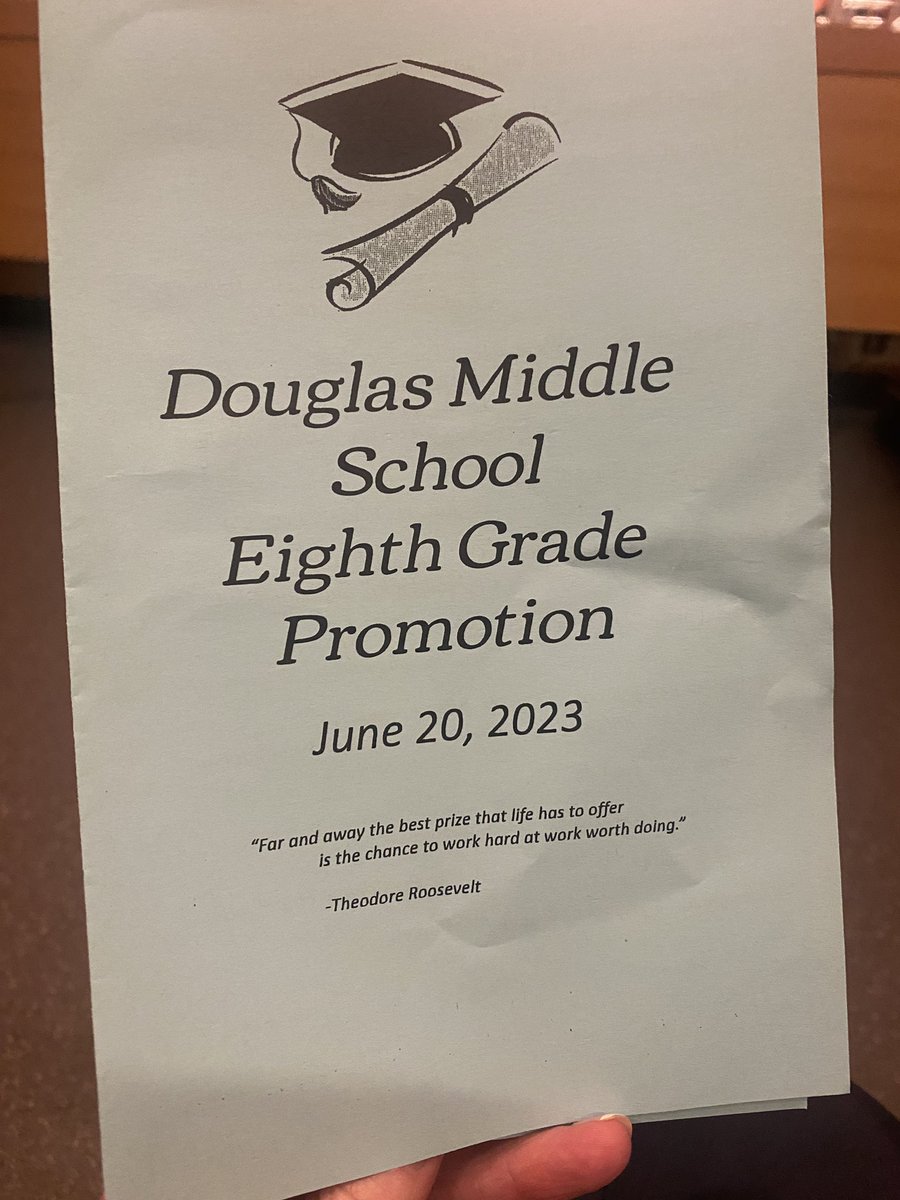 DouglasHSTigers's tweet photo. Congratulations DMS Tigers!! #WeAreDouglas #movingonward https://t.co/JVjuHwKoDW