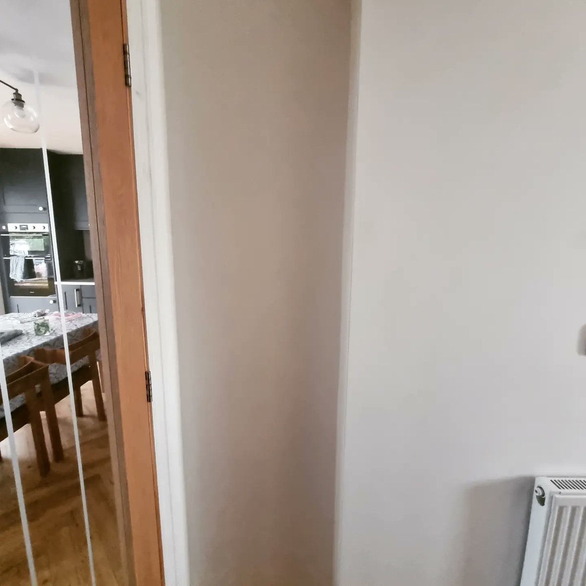 A bare corner of the house turned into a bookcove (is that even a thing?) Anyway, it looks more colourful and exciting than it did!