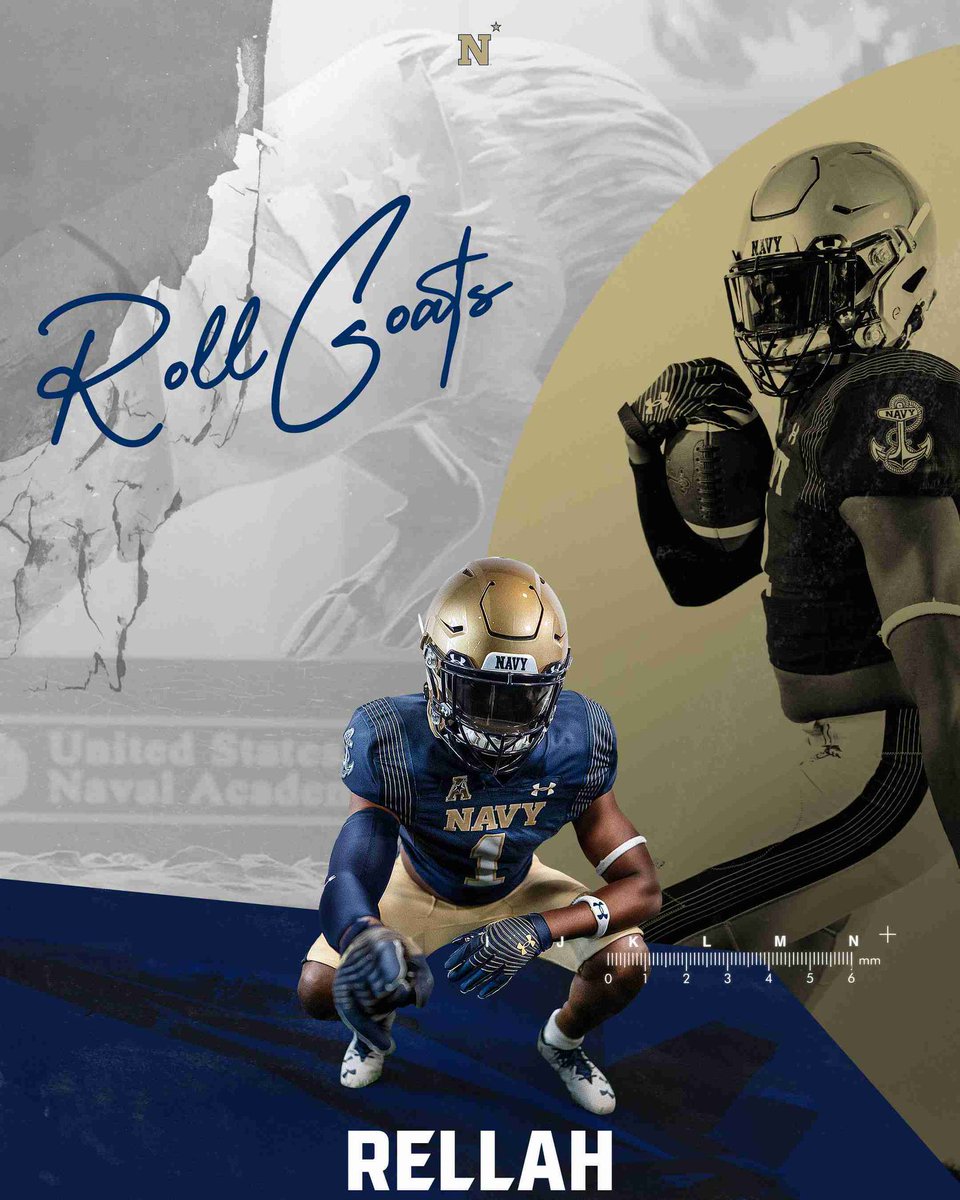 BishopRellah's tweet photo. Annapolis i’m coming!!💙💛 📌@Coach_MikeVick @Nate834 @CoachJ_Williams @NavyFBrecruit @PelhamPantherFB @RecruitPelhamFB https://t.co/BX4FAX4mII