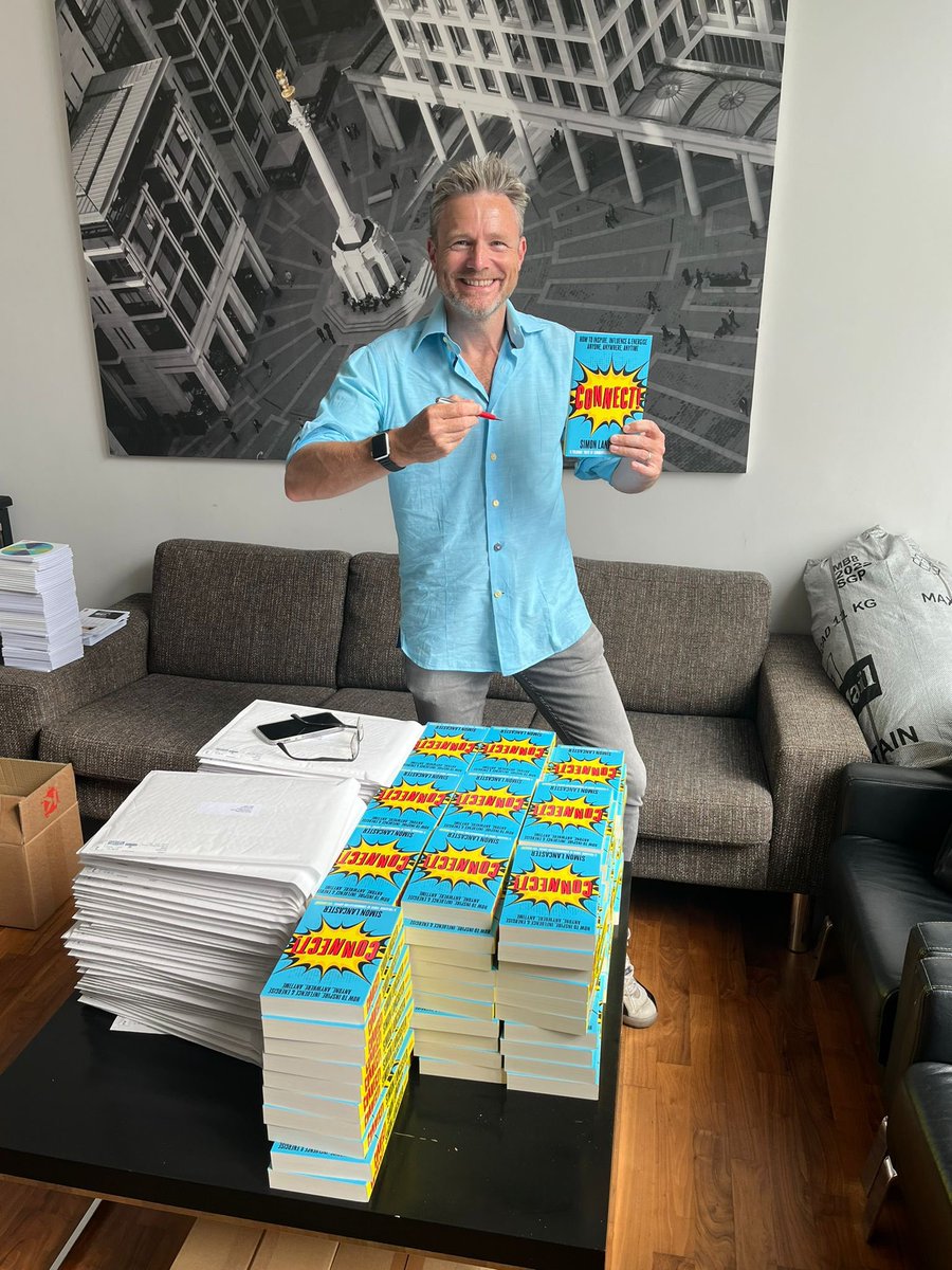 Signed a ton of copies of Connect! today for <a href="/LBFEvents/">LondonBusinessForum</a>. 

And I even kept my signature neat, right up until the end (sort of!)…