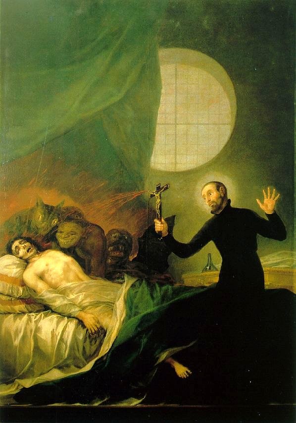 St. Francis Borgia at the Deathbed of an Impenitent  - Francisco de Goya, 1788.

#art #goya #twitart https://t.co/yNuNx6YWmw