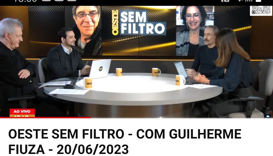 FtimaDi56169834's tweet photo. Inscrevam-se no canal Oeste Sem Filtro.
Hj com a presença do nosso querido 
Guilherme Fiuza.
https://t.co/pubBpfvBHI https://t.co/tZD3swi5DM