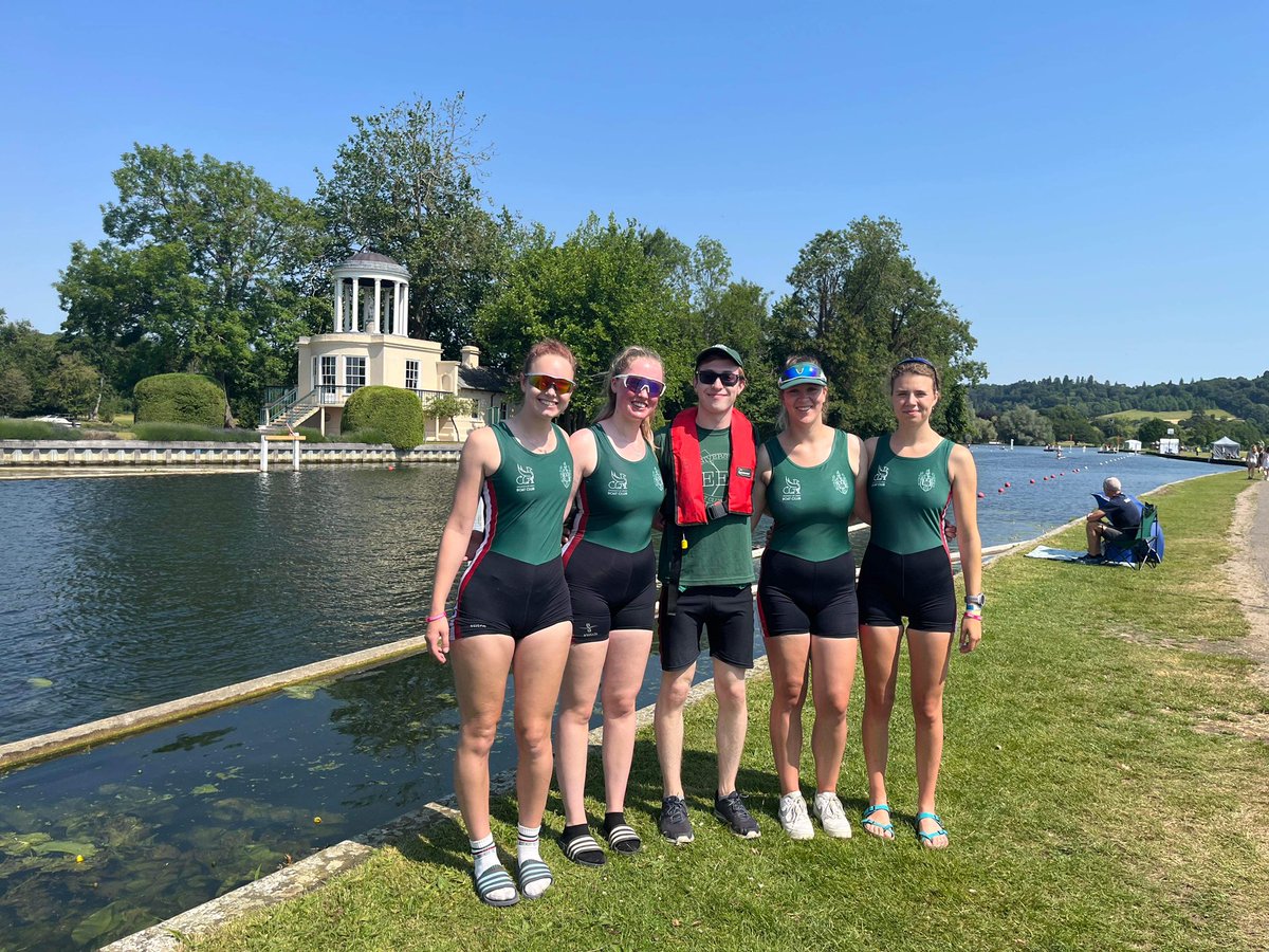 UOL_BoatClub's tweet photo. Henley Womens Regatta 2023 roundup 💚

The Development 4+ unfortunately didn’t manage to qualify in their time trial against a huge entry with 54 boats racing this year. https://t.co/veMUBVKSMt