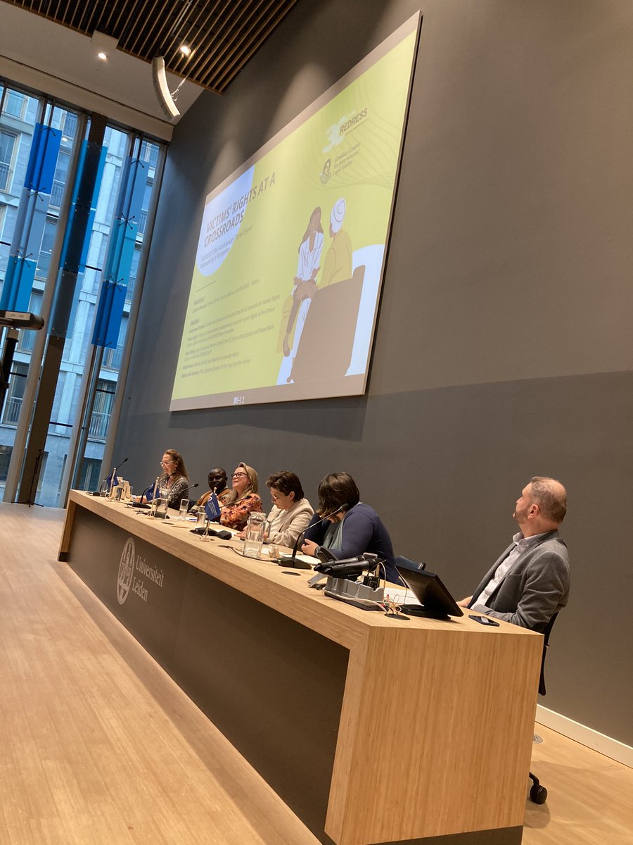 Hosted by our partner @REDRESSTrust at the Hague, strategic discussions about victim's rights took place where #DNHR's executive director @mohhassan222 was among the amazing panel.

Since 2003 when war broke out in Darfur region, the victims to date haven't received any justice.