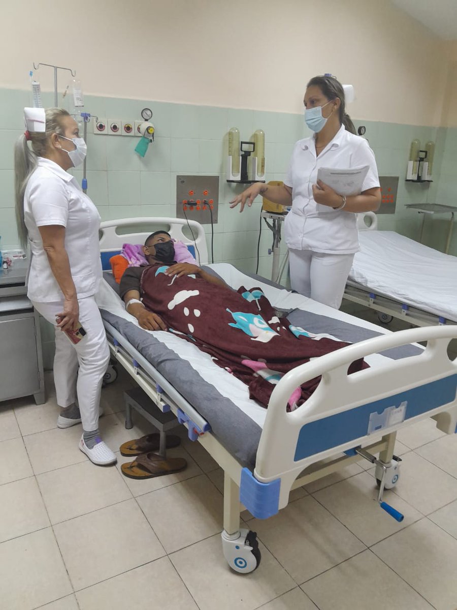 Los colaboradores  demostrando su tenacidad e impetu, para fortalecer la salud del pueblo venezolano.

#CubaPorLaVida 🤎 
 #CubaCoopera🤎