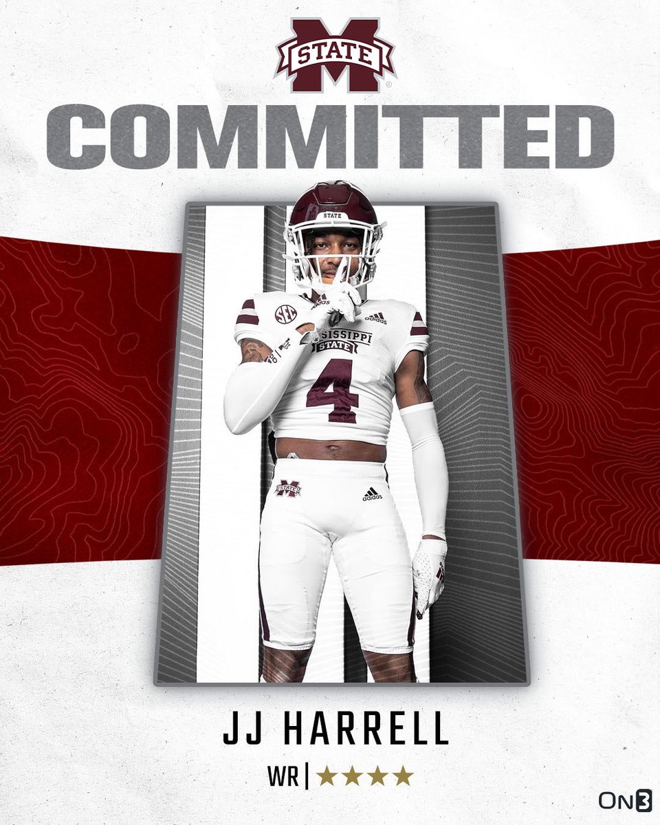 🚨Breaking …. North Panola 4⭐️ WR JJ Harrell has committed to Mississippi State 🐶‼️ Congratulations to him and Cougar Nation ‼️ 📍Sardis ➡️StarkVegas 📍 #weareNP #cougarnation #NPforever