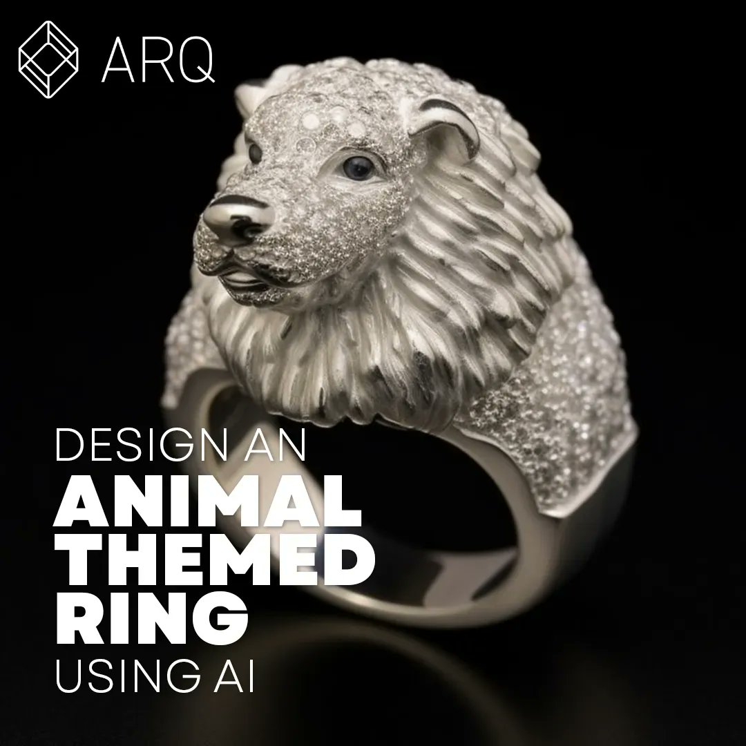 AI-Design Competition💰 
Theme: Animal
Prize: $5 USDT

💎 Design a ring using AI🤖 
💎 Share your versions in the comments👇🏼
💎 Tag two friends to win🪙 

Prompt in ALT 🗨️
🏷️ #AIArt #Web3 #Crypto #Bitcoin #NFT #PromptShare #Midjourney #AIArtCommunity #StableDeffusion