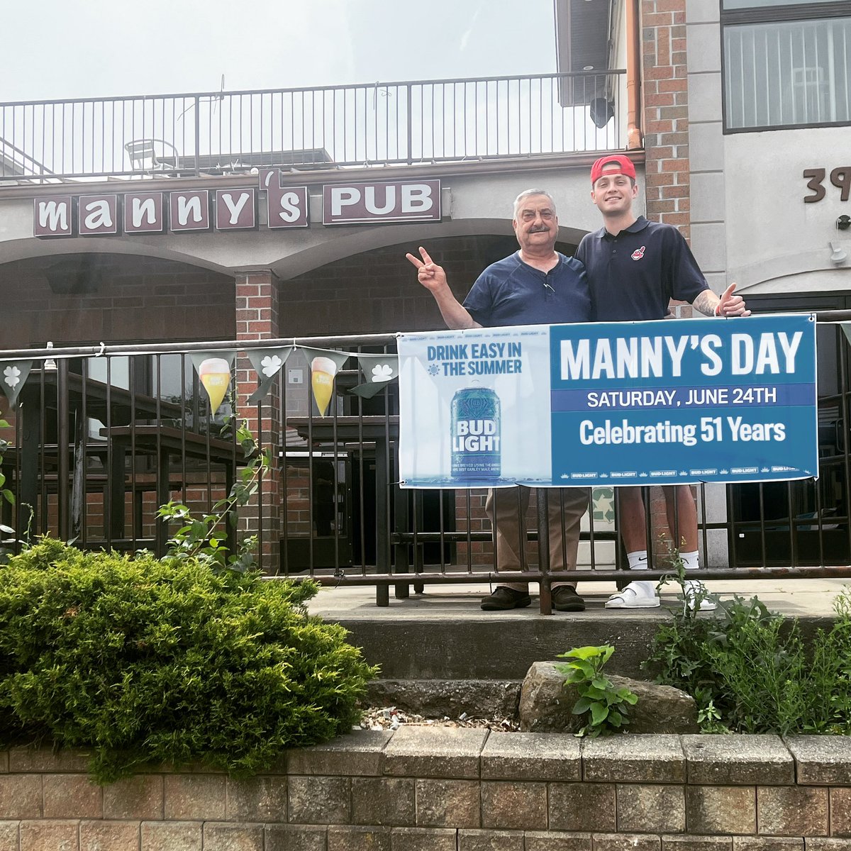 ITS THAT TIME OF THE YEAR AGAIN❗️MANNY’S DAY IS HERE❗️
This Saturday June 24th come celebrate 51 YEARS of your favorite local pub being in business❗️Drinks specials going on all day long❗️We are looking forward to seeing all of you and GOOOO ZIPS❗️❗️ #MyPub #bestbarakron #GoZips